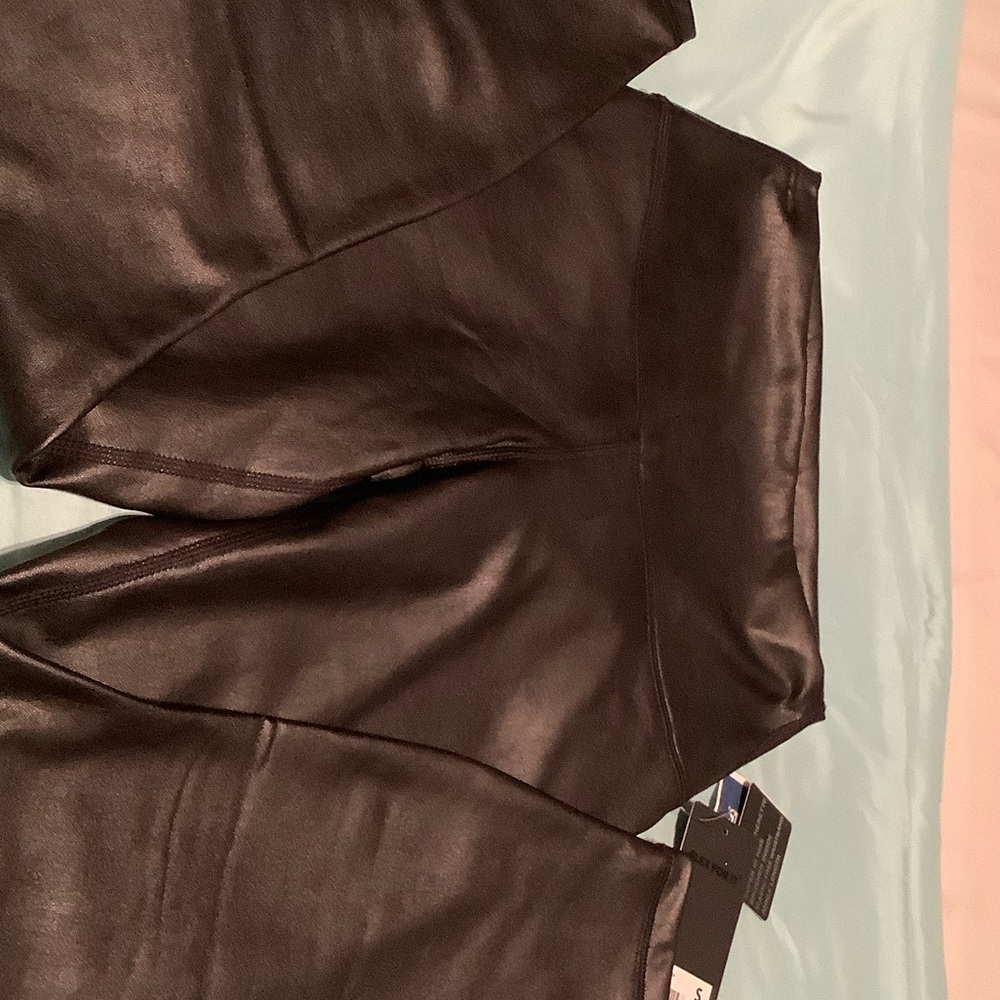 Black Skinny Leather Pants